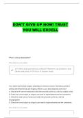NRS 232 PATHOPHYSIOLOGY MIDTERM QUESTIONS WITH COMPLETE ANSWERS
