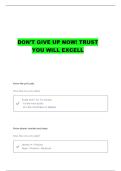 BIO 105 BROOKDALE EXAM 1 QUESTIONS WITH COMPLETE ANSWERS