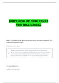BIO 105 UNIT 4 QUESTIONS WITH COMPLETE ANSWERS
