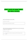 BIO 105 FINAL EXAM STUDY GUIDE QUESTIONS WITH COMPLETE ANSWERS