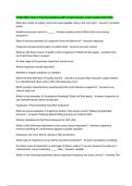 OPSM 3830  Exam 3 Practice Questions with Correct Answers Latest Update 2025&sol;2026