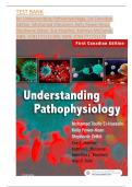 TEST BANK for Understanding Pathophysiology&comma; 1st Canadian Edition&comma; Mohamed ElHussein&comma; Kelly Power-Kean&comma; Stephanie Zettel&comma; Sue Huether&comma; Kathryn McCance&comma; &vert;&vert;ISBN&colon; 9781771721189&vert;&vert; ISBN&colon; 9781771721172 &vert;&vert; ALL CHAPTERS &comma; LATEST UPDATED VERSION COMLETE GUIDE A&plus; R