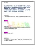 CLEET PHASE 4 EXAM NEWEST 2026 ACTUAL  EXAM QUESTIONS AND CORRECT DETAILED  ANSWERS &lpar;VERIFIED ANSWERS&rpar; ALL  ANSWERED&sol; ALREADY GRADED A&plus; &vert; BRAND  NEW&excl; &vert; 100&percnt; GUARANTEED PASS