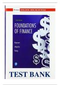 Foundations of Finance &lpar;10th Edition&rpar; &ndash; Keown&comma; Martin & Petty &vert; Comprehensive Finance Study Notes and Exam Preparation