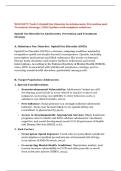 WGU D573 Task 2&colon; Opioid Use Disorder in Adolescents&colon; Prevention and Treatment Strategy &vert; 2026 Update with complete solutions&period;