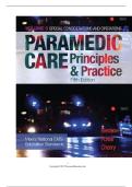TEST BANK FOR Paramedic Care&colon; Principles & Practice&comma; Vols&period; 1-5 5th Edition by Bryan Bledsoe&comma; Robert Porter ISBN&colon; 978-0134575964 COMPLETE GUIDE ALL VOLUMES 1-5 COVERED 100&percnt; VERIFIED A&plus; GRADE ASSURED&excl;&excl;&excl;&excl;&excl; NEW LATEST UPDATE&excl;&excl;&excl;&excl;