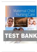 TEST BANK FOR Maternal Child Nursing Care&comma; 7th Edition by Shannon E&period; Perry&comma; Marilyn J&period; Hockenberry&comma; and Deitra Leonard Lowdermilk ISBN&colon; 9780323776714 COMPLETE GUIDE ALL CHAPTERS COVERED 100&percnt; VERIFIED A&plus; GRADE ASSURED &excl;&excl;&excl;&excl;&excl;NEW LATEST UPDATE&excl;&excl;&excl;&excl;&excl;
