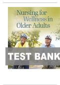TEST BANK FOR Nursing for Wellness in Older Adults 9th Edition by Carol A Miller&comma; ISBN&colon; 978-1975179137 COMPLETE GUIDE ALL CHAPTERS COVERED 100&percnt; VERIFIED A&plus; GRADE ASSURED &excl;&excl;&excl;&excl;&excl;NEW LATEST UPDATE&excl;&excl;&excl;&excl;&excl;GUARANTEED PASS