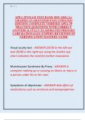 APEA 3P EXAM TEST BANK 2025&ndash;2026 &vert; A&plus; GRADED&comma; GUARANTEED PASS &lpar;UPDATED EDITION&rpar;  Complete Verified APEA 3P Practice Questions with Correct Answers & Fully Elaborated Primary Care Rationales &vert; Expert-Reviewed NP Certification Mastery Guide