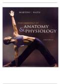 TEST BANK FOR Fundamentals of Anatomy & Physiology 8th Edition by Frederic H&period; Martini&comma; Judi L&period; Nath ISBN&colon; 978-0321505897 COMPLETE GUIDE ALL CHAPTERS COVERED 100 &percnt; VERIFIED A&plus; GRADE ASSURED&excl;&excl;&excl;&excl;NEW LATEST UPDATE&excl;&excl;&excl;&excl;