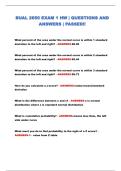 BUAL 2650 EXAM 1 HW &vert; QUESTIONS AND ANSWERS &vert; PASSED&excl;&excl;