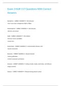 Exam 3 NUR 117 Questions With Correct Answers