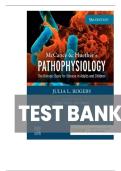 TEST BANK FOR McCance & Huether&rsquo;s Pathophysiology&comma; 9th Edition by Julia Rogers ISBN&colon; 9780323789875 ALL CHAPTERS COVERED COMPLETE GUIDE 100 &percnt; VERIFIED A&plus; GRADE ASSURED &excl;&excl;&excl;&excl;NEW LATEST UPDATE&excl;&excl;&excl;&excl;GUARANTEED PASSING&excl;&excl;&excl;&excl;SUCCESS&excl;&excl;&excl;&excl;