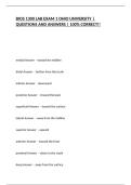 BIOS 1300 LAB EXAM 1 OHIO UNIVERSITY &vert; QUESTIONS AND ANSWERS &vert; 100&percnt; CORRECT&excl;&excl;