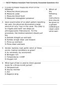 NCCT Medical Assistant Test Correctly Answered Questions And Answers&excl;