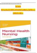 Mental Health Nursing &ndash; 6th Edition&comma; Gorman &vert; Complete Test Bank Chapters 1&ndash;22 with Questions and Answers
