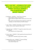 RMIN 5100S Test 1 Atkinson STUDY GUIDE  2026&sol;2027 ACCURATE QUESTIONS WITH  CORRECT DETAILED ANSWERS &vert;&vert;  100&percnt; GUARANTEED PASS  <RECENT VERSION> 