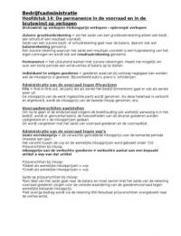 Samenvatting boekhouden geboekstaafd 1 &lpar;gedeeltelijk&rpar;