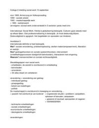 Begrippenlijst inleiding social work