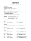 Samenvatting grammar&comma; boek english grammar in use