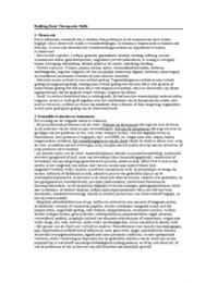 Samenvatting Building Basic Therapeutic Skills