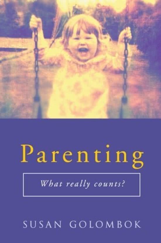 Samenvatting Parenting - what really counts?