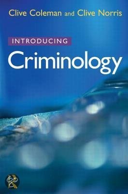 Summaries of H1-5 Introducing criminology