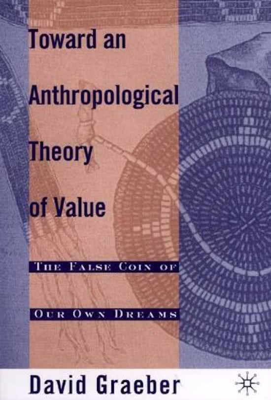 Graeber 2001 Toward An Anthropological Theory of Value