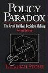 Policy Paradox / the Art of Political Decision Making