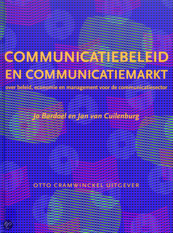 Communicatiebeleid en communicatiemarkt