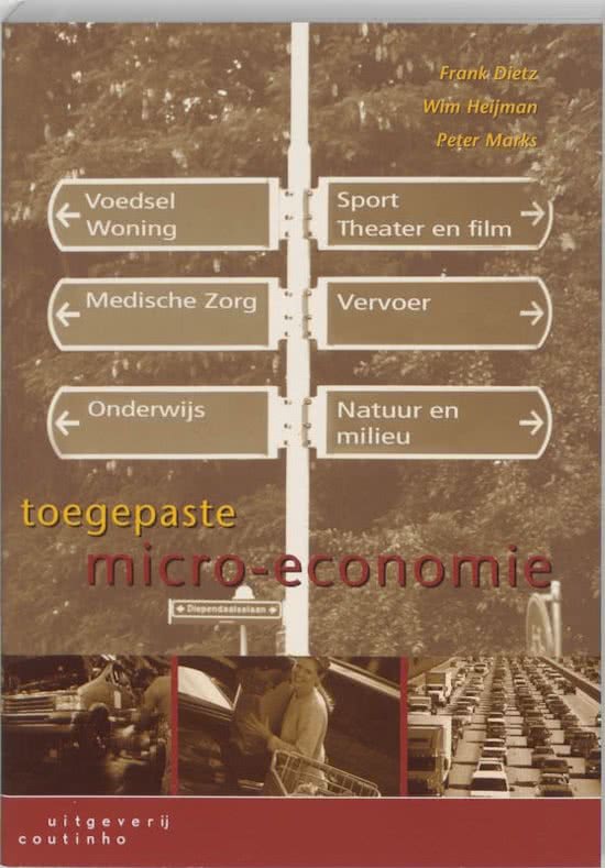 toegepaste micro economie