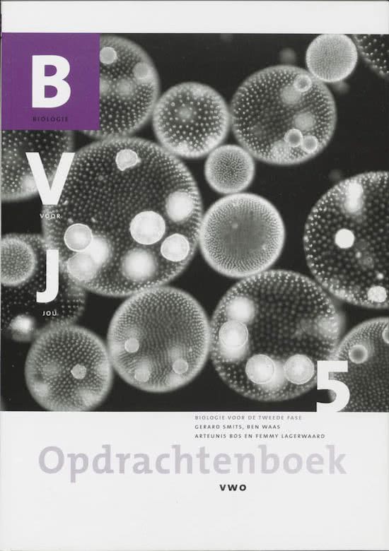 Biologie voor jou - 5 vwo -  Opdrachtenboek