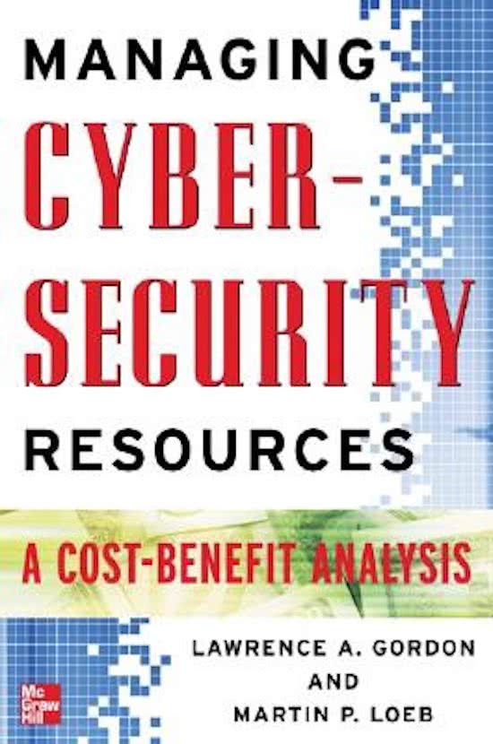 Summary Managing Cybersecurity Resources