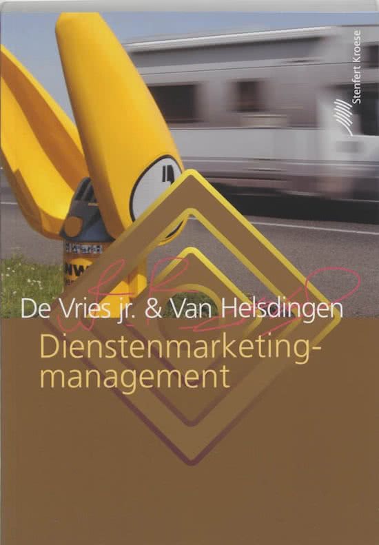 Dienstenmarketingmanagement - W. de Vries & P.J.C. van Helsdingen - 4e Druk