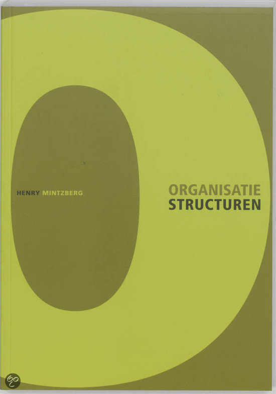 Organisatiestructuren - Mintzberg