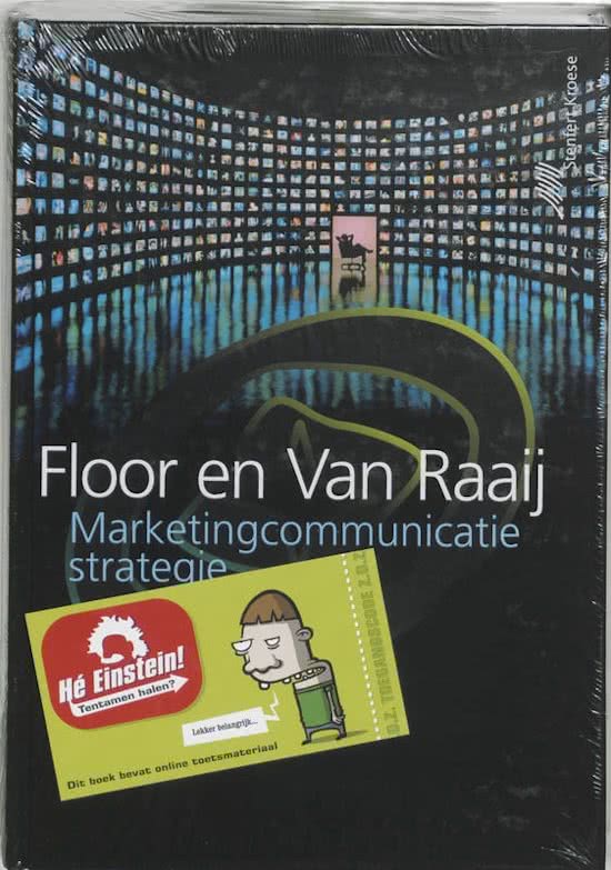 Concrete samenvatting van Marketingcommunicatie strategie inclusief oefentoets en antwoorden. 