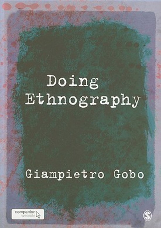Samenvatting Gobo - Doing Etnography