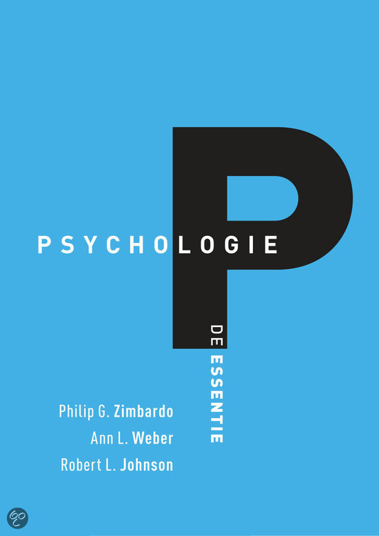 Psychologie De Essentie samenvatting