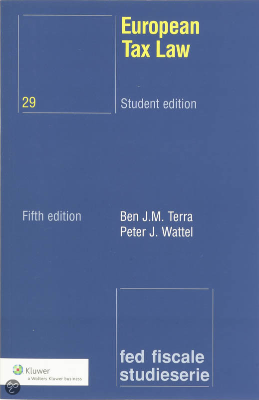 European Tax Law