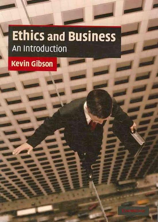 Business Ethics, Summary