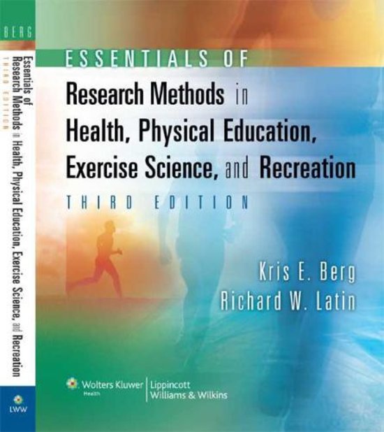 Essentials of Research Methods in Health&comma; Physical Education&comma; Exercise Science&comma; and Recreation