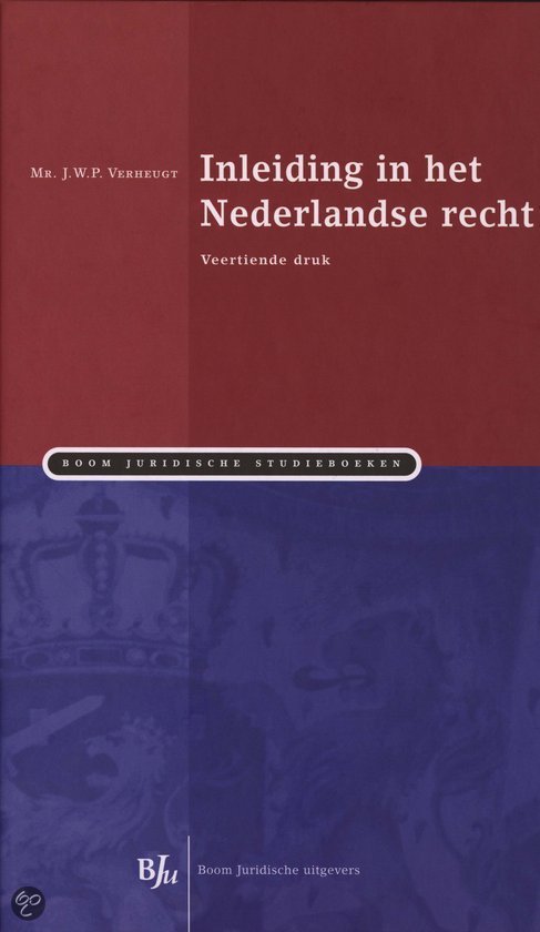 Inleiding in het Nederlandse recht