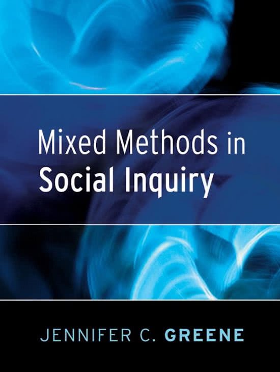Greene - Mixed Methods in Social Inquiry