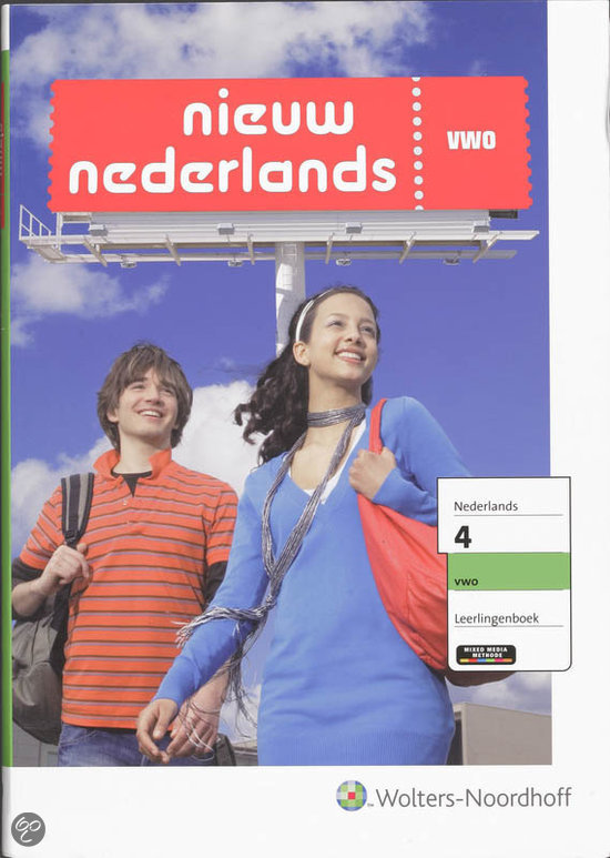 Leerlingenboek 4 VWO Nieuw Nederlands
