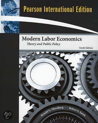 Samenvatting 'Modern labor Economics' 