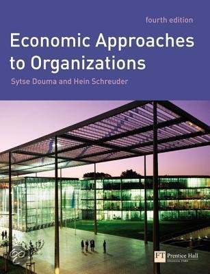 Economic Approaches To Organisations