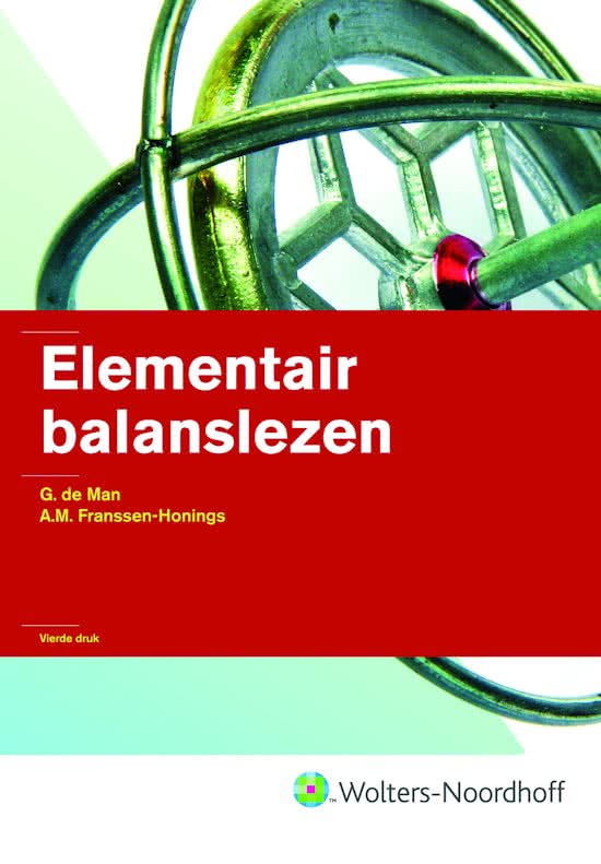 Samenvatting elementair balanslezen H1 t/m H8 (Nederlands)