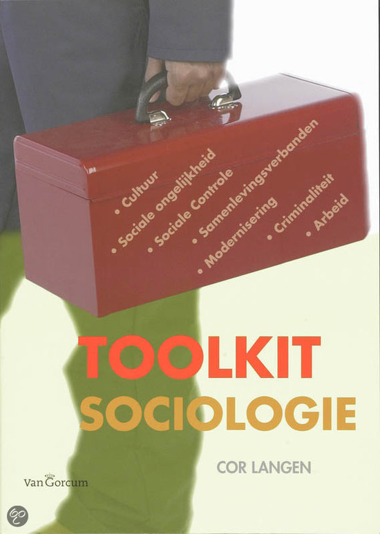 Laura Stam samenvatting H.4 Toolkit van de sociologie