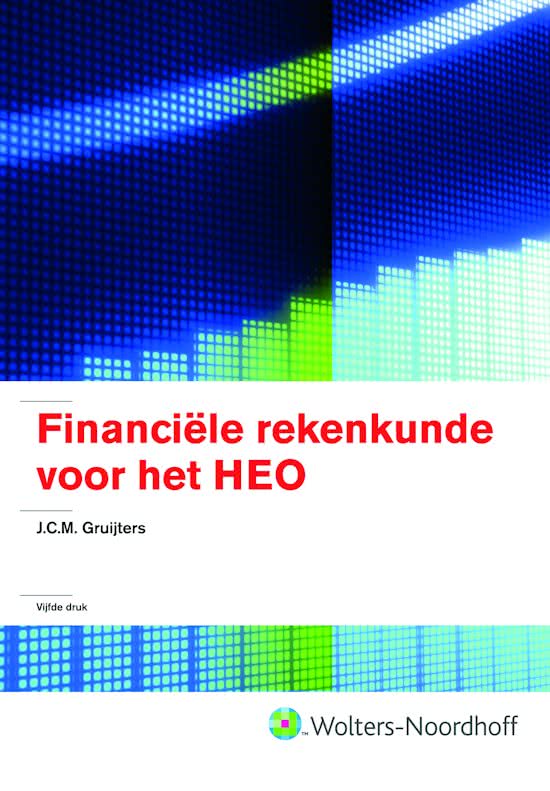Financiele rekenkunde voor het HEO