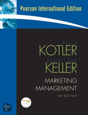 Samenvatting 'Marketing Management'